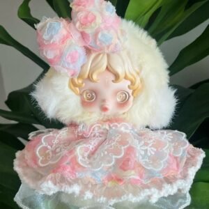 SP Baby Clothes Light Weaving Garden Winter Music Vinyl Plush Skullpanda Clothes Second Generation [Excluding Dolls]