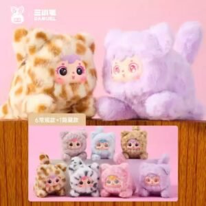Three Little Haired Samuel Meow's Cute Moments Plush Blind Box Doll