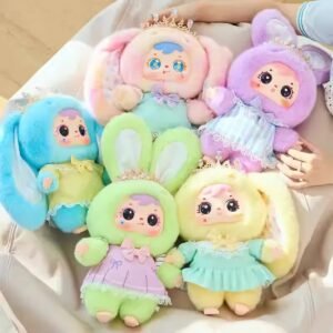 Three Little Hair Samuel Crown Little Rabbit Fifth Generation 400% Body Large Plush New Trendy Toy Doll