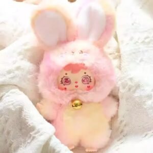 Three Little Hair Samuel Magic Colorful Rabbit Plush Blind Box Rabbit Doll Doll Girl Gift Pendant